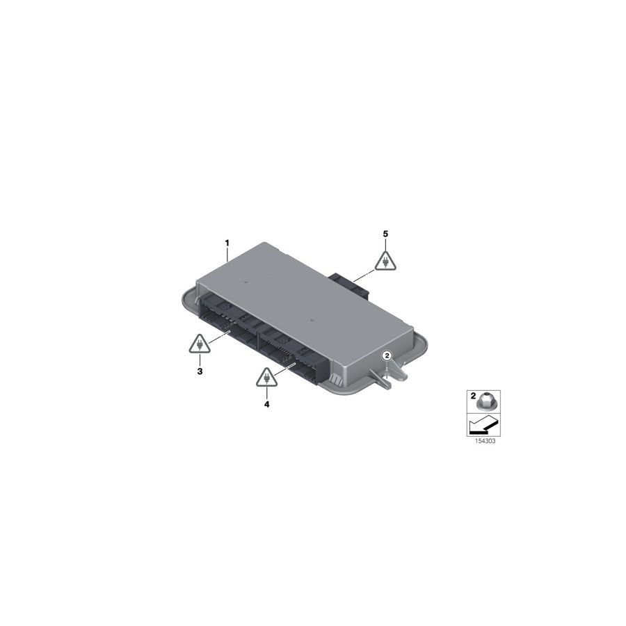 Genuine BMW Mini 61136931866 E93 F11 E92 Socket Housing 38 POL. (Inc. X6 M, 520d & 640dX) | ML Performance US Car Parts
