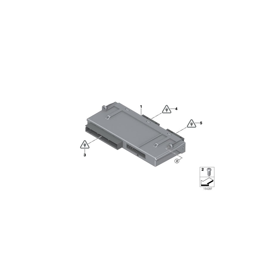 Genuine BMW 61136925558 F01 F13 Socket Housing 47 POL. (Inc. 520d ed, 523i & X4 28iX) | ML Performance US Car Parts