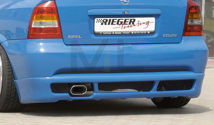 Rieger 00051206 Opel Astra G Rear Diffuser 1 | ML Performance UK Car Parts