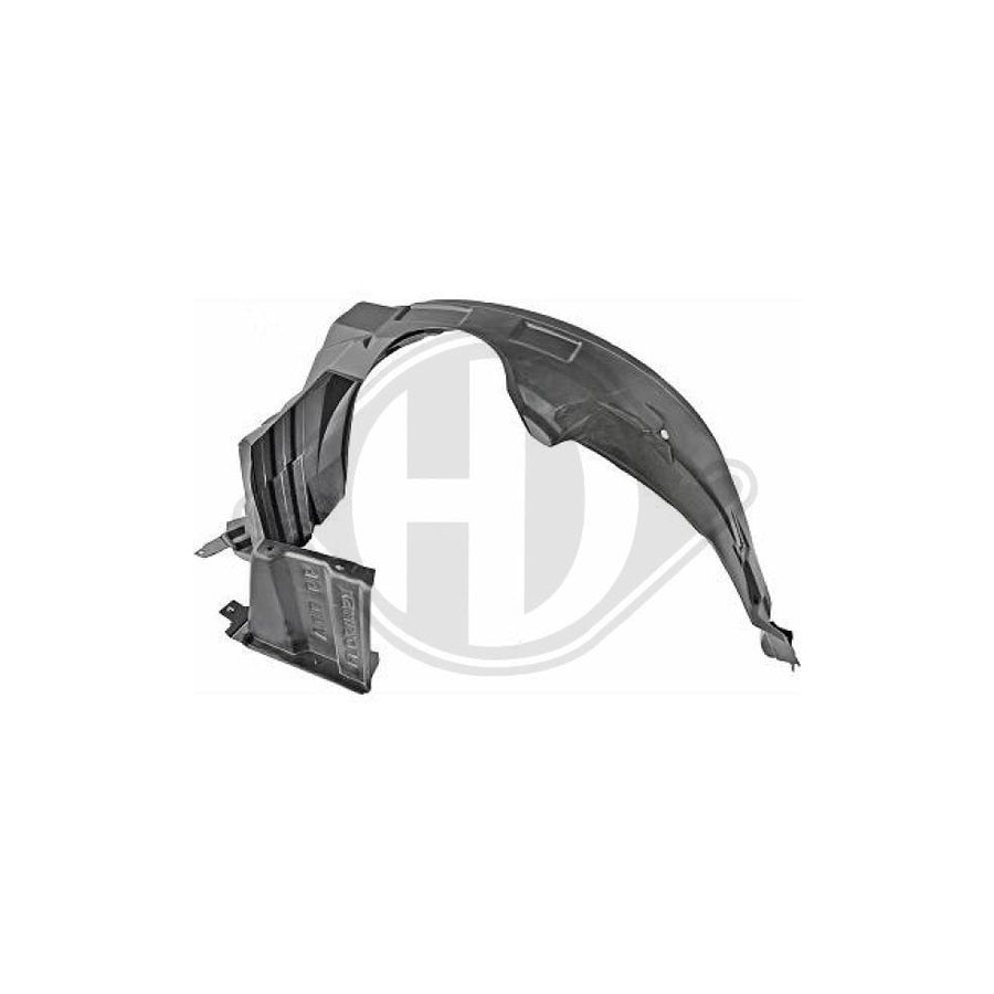 Diederichs 6600009 Panelling, Mudguard for TOYOTA Aygo (AB10)