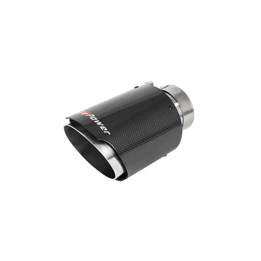  aFe 49T25404-C07 2-1/2 IN Inlet x 4 IN Outlet x 7 IN L Universal Exhaust Tip  | ML Performance US Car Parts