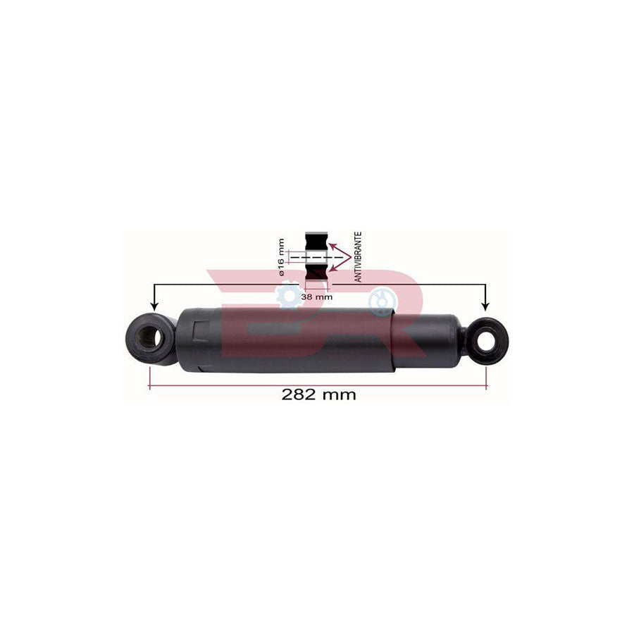 Botto Ricambi Brca5775 Shock Absorber for Iveco Daily