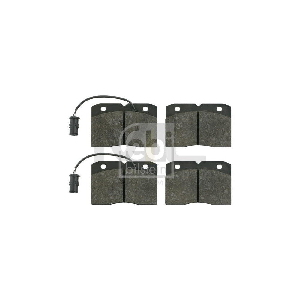 Febi Bilstein 16337 Brake Pad Set For Iveco Daily Front Axle, Incl. Wear Warning Contact
