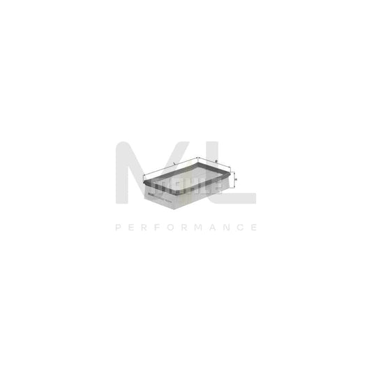 MAHLE ORIGINAL LX 933/2 Air Filter Filter Insert | ML Performance Car Parts