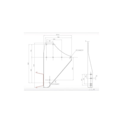 Covind Prp/211 Mounting Bracket, Bumper