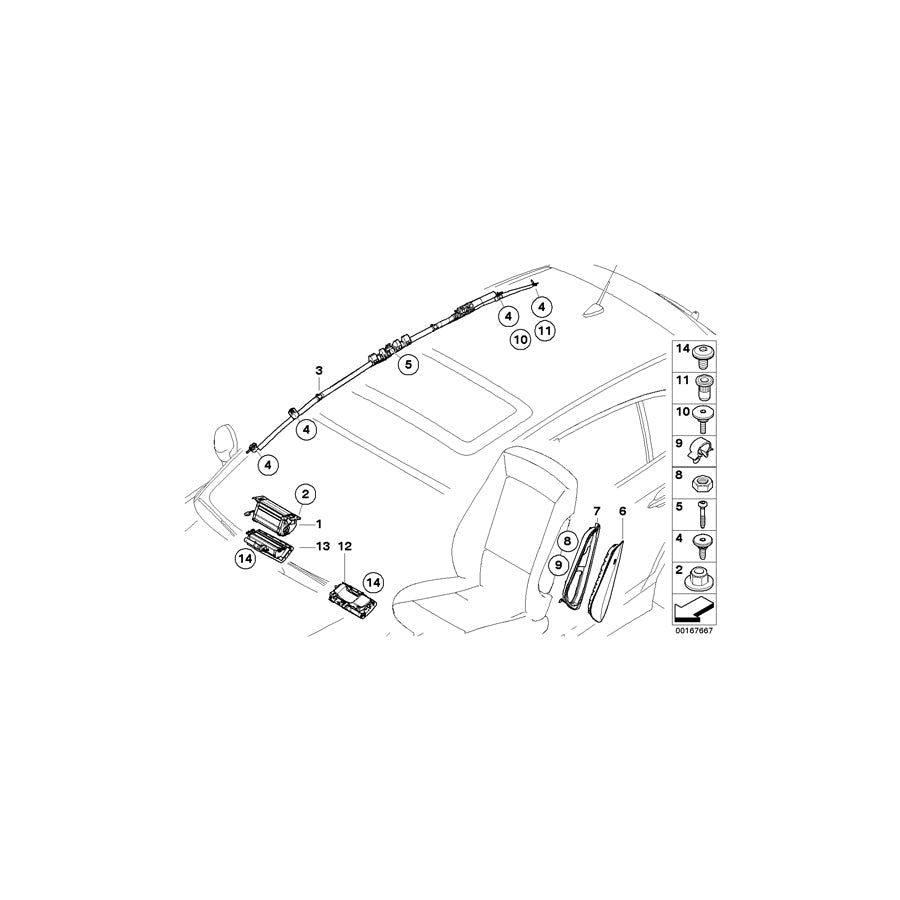Genuine BMW 07146950624 E90 E91 E93 Fillister Head Screw (Inc. 320d ed, 330xd & X1 35iX) | ML Performance US Car Parts