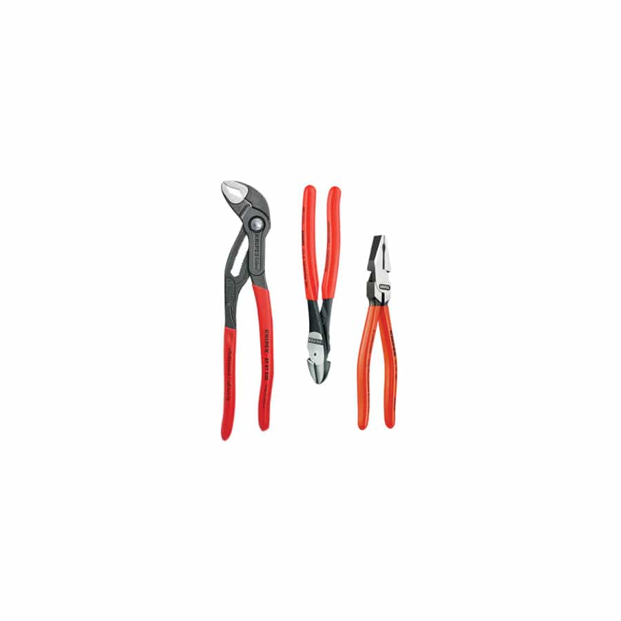 Knipex KPX002010 Power Pack High Leverage Pliers Set, 3 Piece