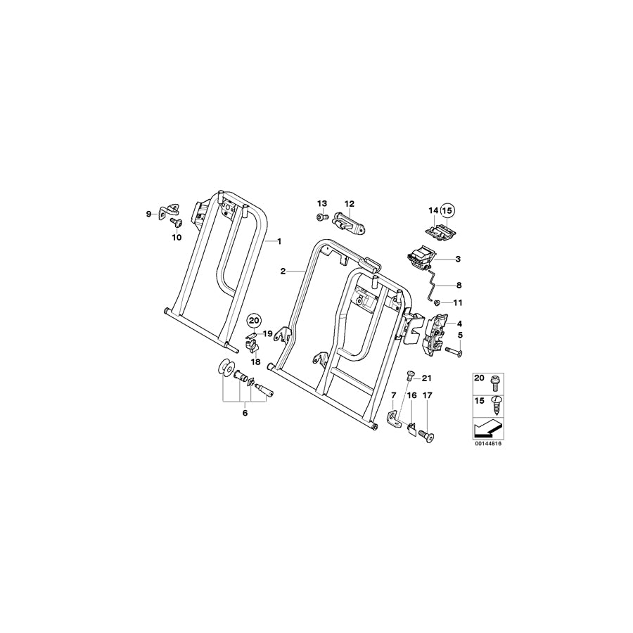 Genuine BMW 52207052711 E83 Bush (Inc. X3 3.0i) | ML Performance US Car Parts