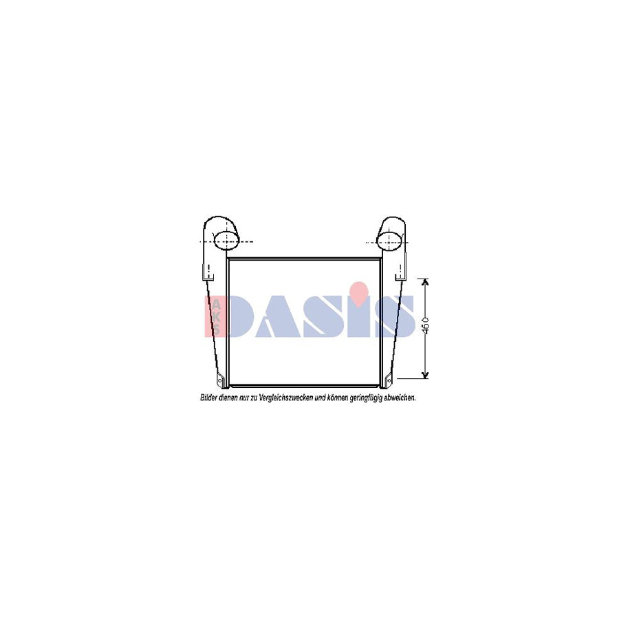 AKS Dasis 420012N Engine Radiator