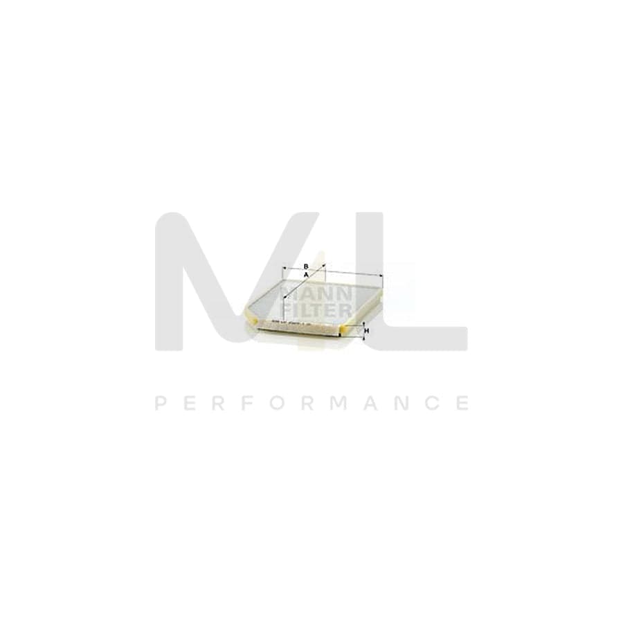 MANN-FILTER CU 2525/1 Pollen filter for RENAULT LAGUNA Particulate Filter