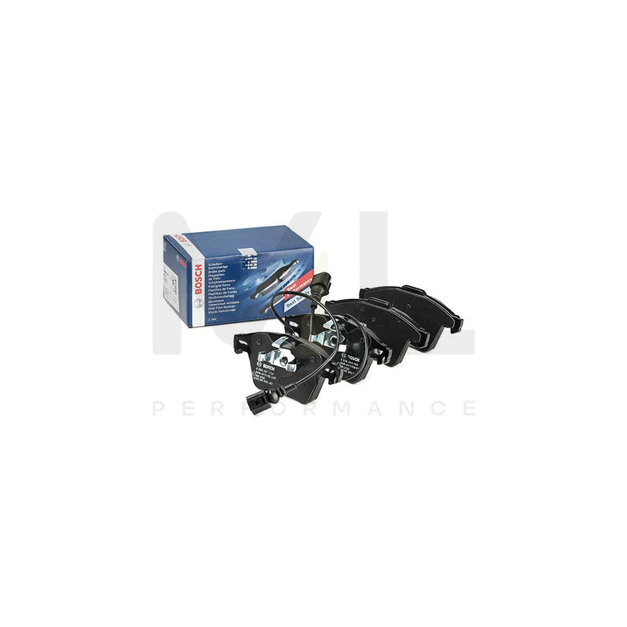 Bosch 0986494164 Brake Pad Set For Vw Touareg I (7La, 7L6, 7L7) With Integrated Wear Sensor, With Anti-Squeak Plate, With Piston Clip BP1075 | ML Performance Car Parts