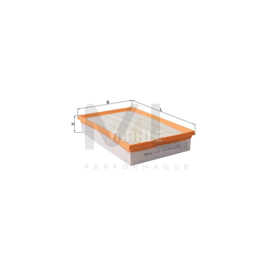 MAHLE ORIGINAL LX 4398/1 Air Filter Filter Insert | ML Performance Car Parts
