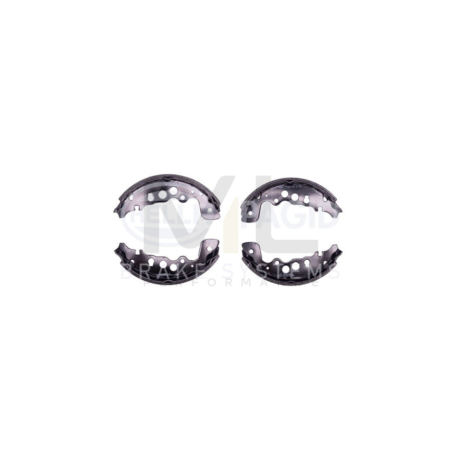 HELLA 8DB 355 001-921 Brake Shoe Set without handbrake lever