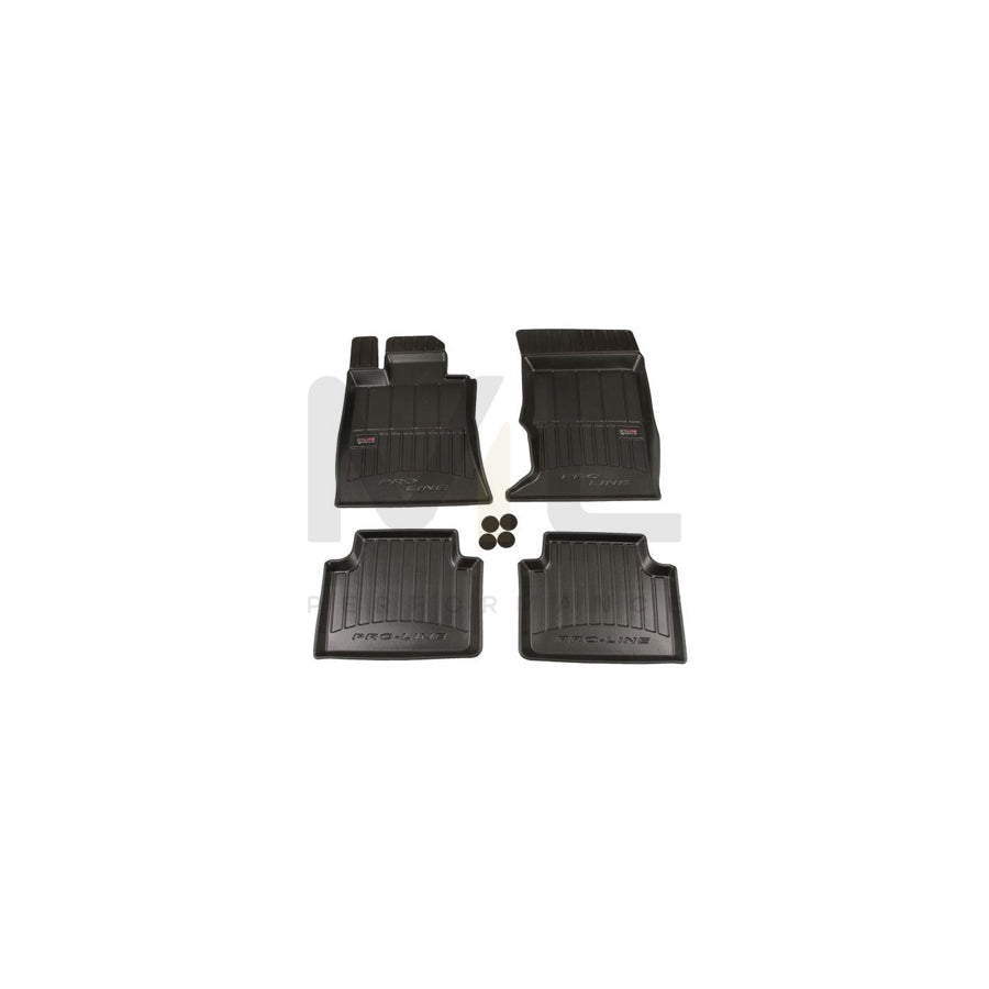 FROGUM Tailored 3D408920 Floor mat set for ALFA ROMEO Giulia Saloon (952) Elastomer, Quantity: 4, Black, (LHD)