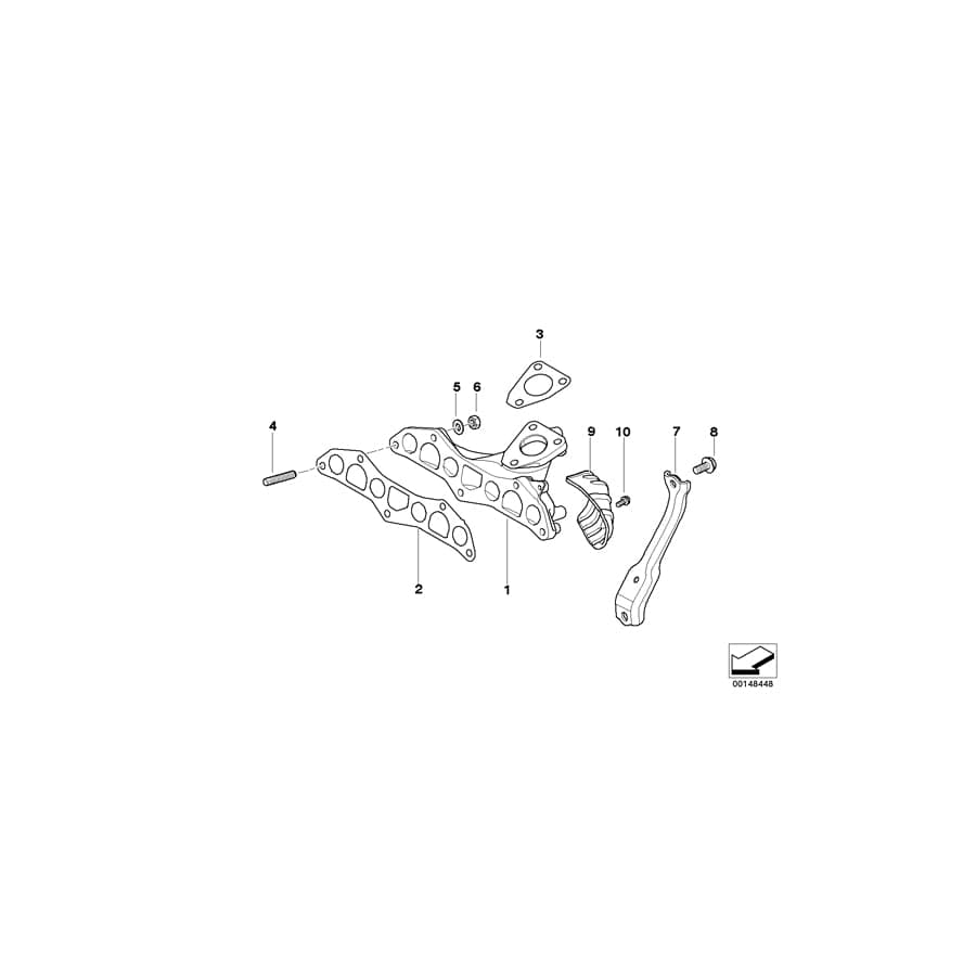Genuine BMW 11657799435 R50 Gasket (Inc. One D) | ML Performance UK Car Parts