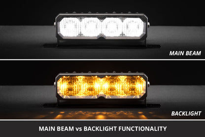 Diode Dynamics 2019-2021 Ford Ranger SS6 Sport LED Kit Yellow Driving 3000K