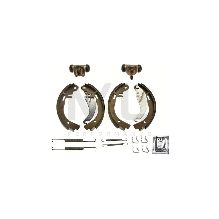 TRW Brake Kit BK1602 Brake Shoe Set with wheel brake cylinder | ML Performance Car Parts