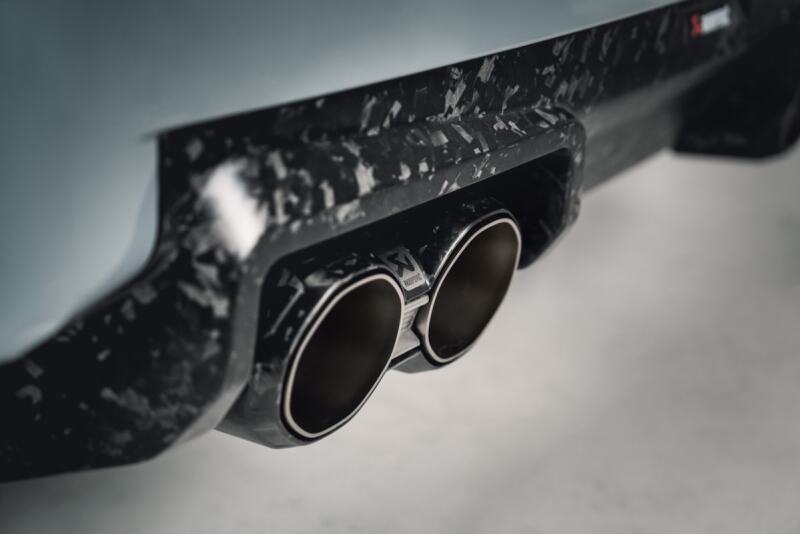 Akrapovic Akrapovic BMW M2 Coupe (G87) Tail Pipe Set - Chopped Carbon