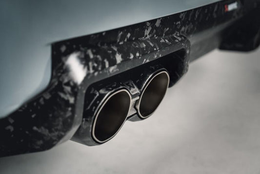 Akrapovic Akrapovic BMW M2 Coupe (G87) Tail Pipe Set - Chopped Carbon