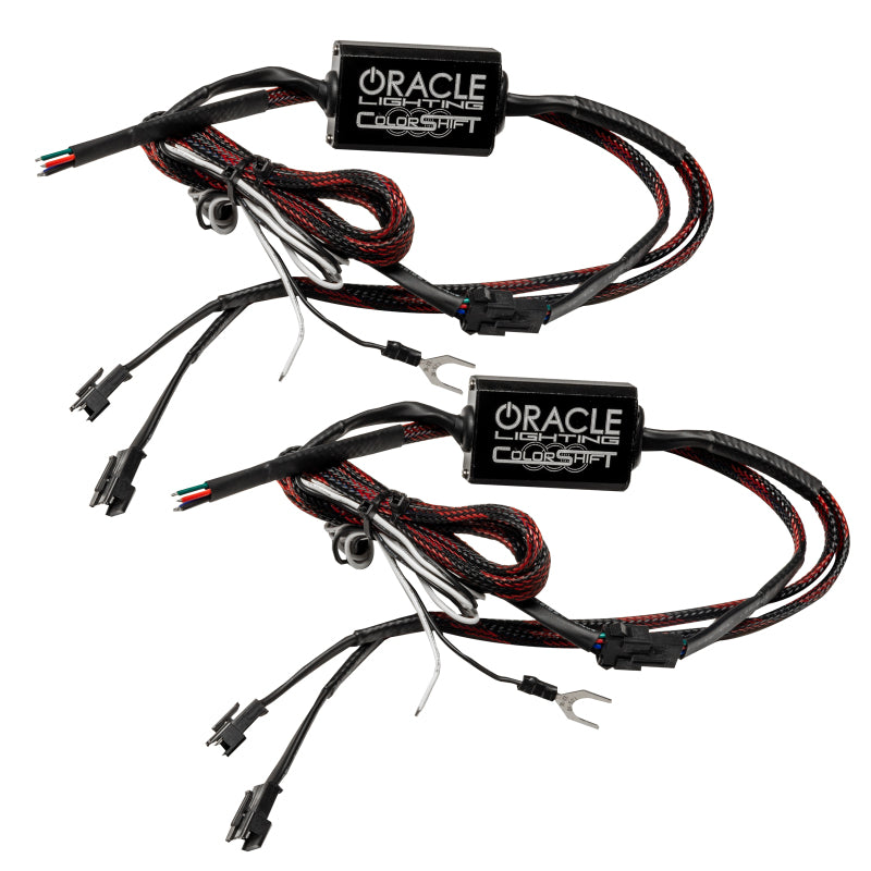ORACLE Lighting Oracle Chevrolet Silverado 03-06 Square Halo Kit - ColorSHIFT w/o Controller