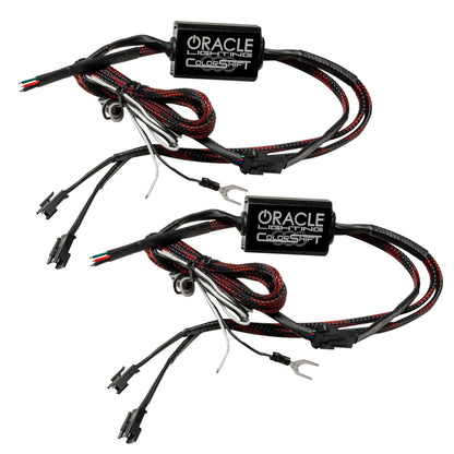 ORACLE Lighting Oracle Chevrolet Silverado 03-06 Square Halo Kit - ColorSHIFT w/o Controller