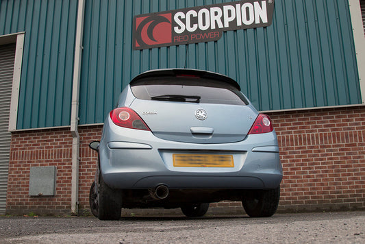 Scorpion SVX061 Vauxhall Corsa D Resonated Cat-Back System | ML Performance US US