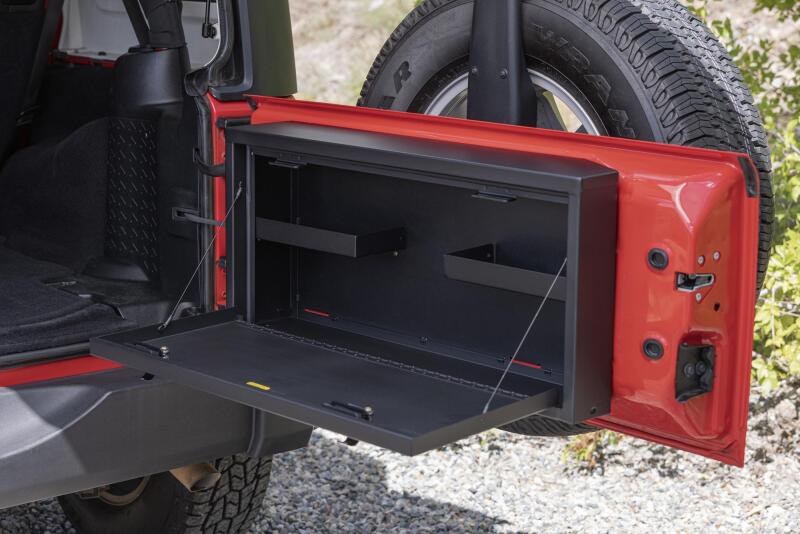 Tuffy Products Tuffy Jeep Wrangler Tailgate Lockbox W/Keyed Lock