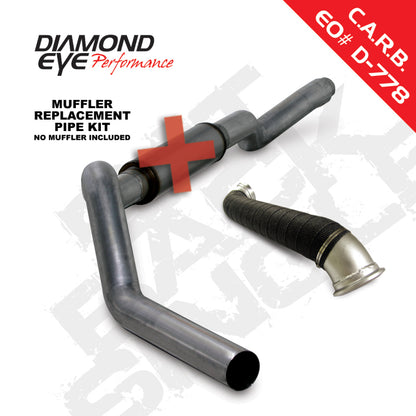 Diamond Eye Performance Diamond Eye KIT 5in Catback MRP Single w/ TDP SS 06-07 Chevy/GMC 6.6L Duramax 2500/3500