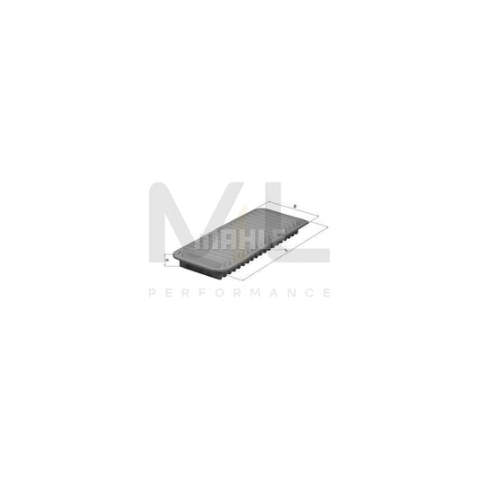 MAHLE ORIGINAL LX 2751 Air Filter Filter Insert | ML Performance Car Parts