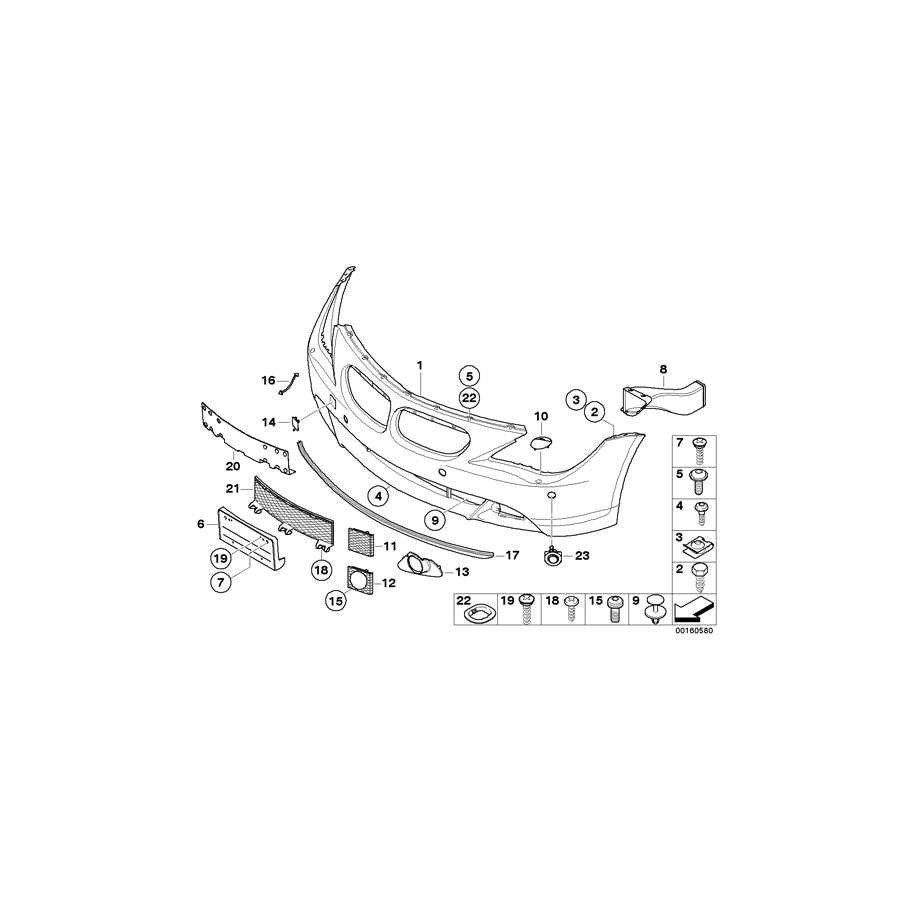 Genuine BMW 51497054361 E64 E63 Expanding Rivet BASALTGRAU HELL (Inc. 750Li) | ML Performance US Car Parts