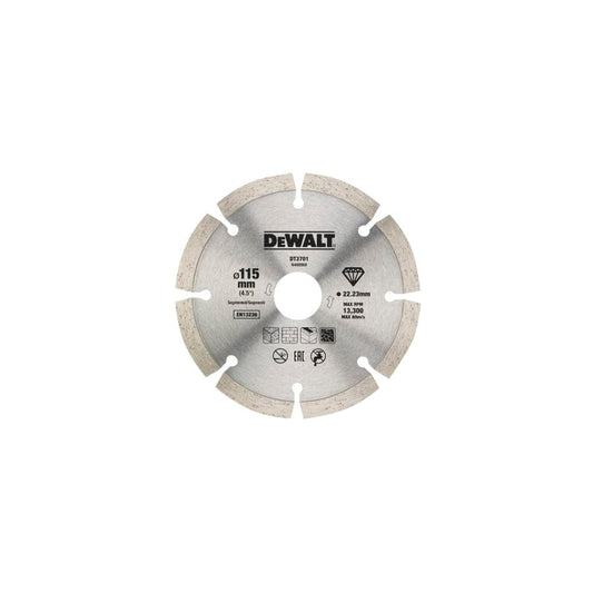 DEWALT DEWDT20455QZ Dry Diamond Blade 115mm (2 Pack)