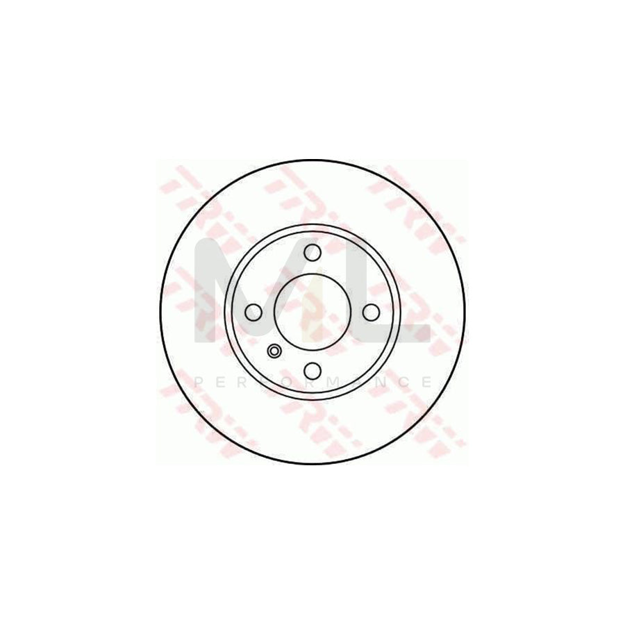 TRW DF1560 Brake Disc for BMW 3 Saloon (E21) Vented | ML Performance Car Parts