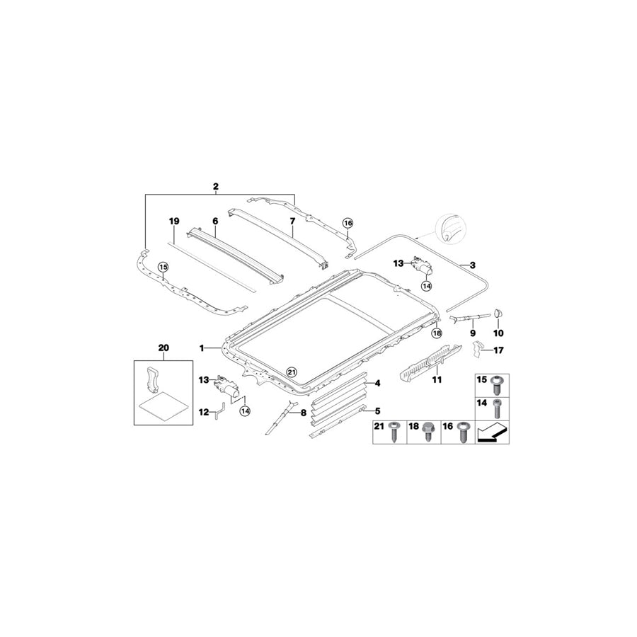 Genuine BMW 54137031130 F15 E70 Valve (Inc. 316d) | ML Performance US Car Parts