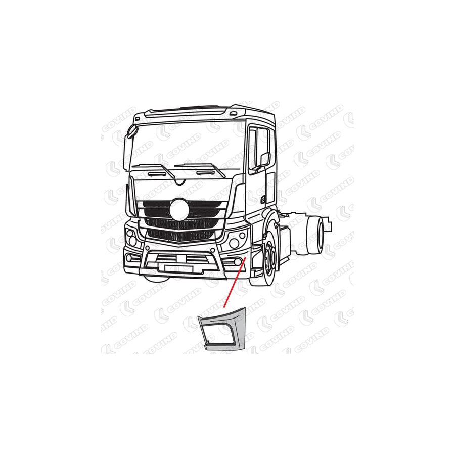 Covind 960/597 Bumper