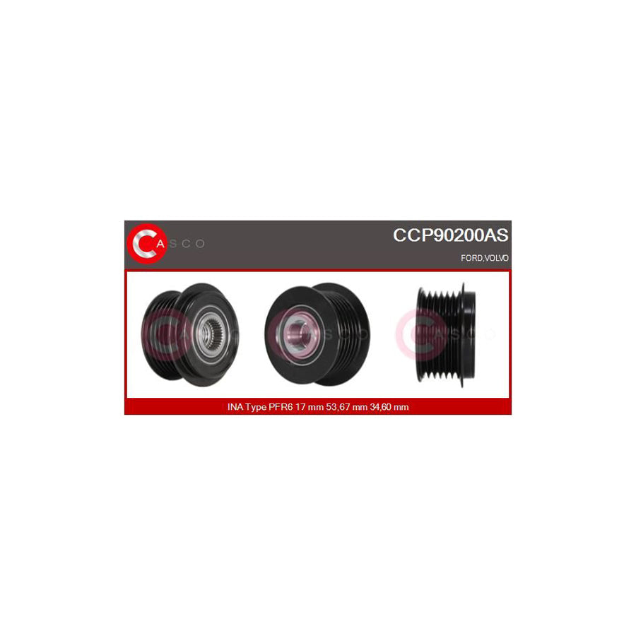Casco Ccp90200As Pulley, Alternator