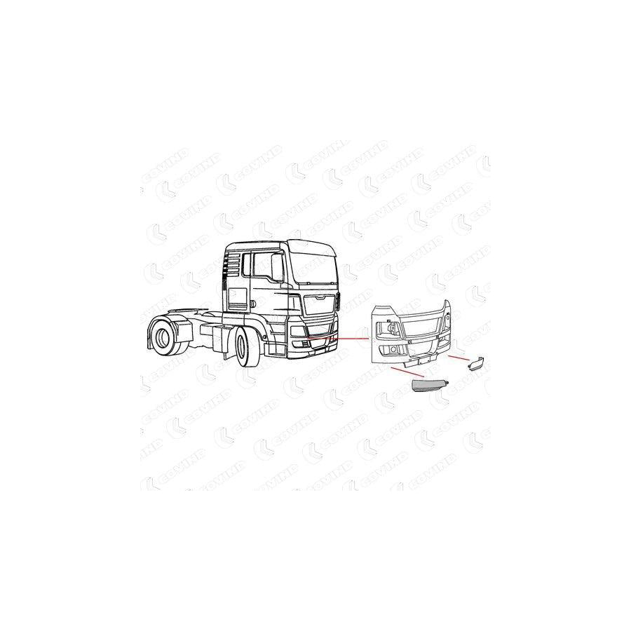Covind Tgs/ 92 Cover, Bumper