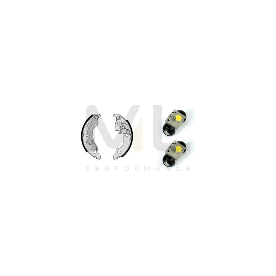 BREMBO STANDARD KIT H 23 046 Brake Shoe Set for FIAT Punto II Hatchback (188) Ø: 180mm | ML Performance Car Parts