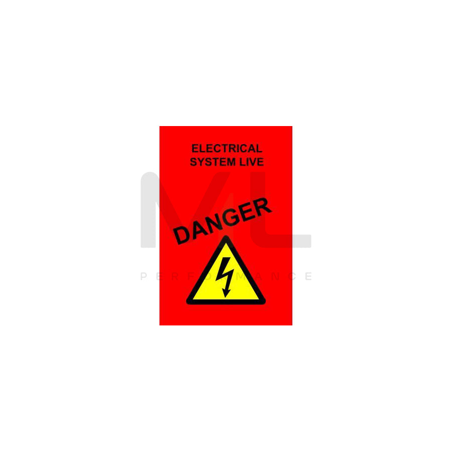 KS TOOLS 117.0174 Warning Sign Electrical Voltage