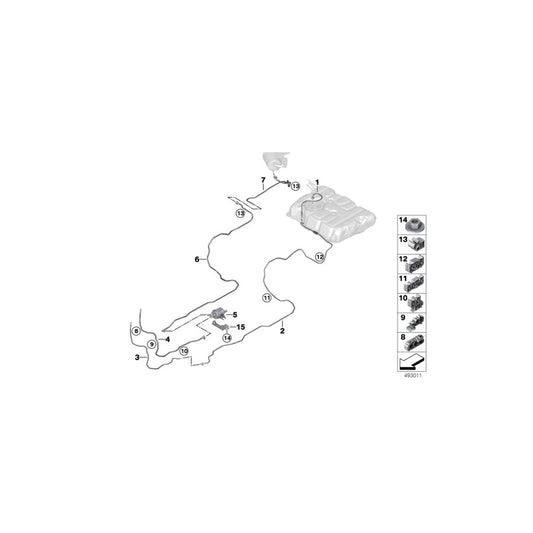 Genuine BMW 16137424007 G05 G30 G01 Insulation Valve (Inc. X3 30eX, 530e & X5 45eX) | ML Performance US