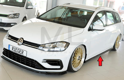 Rieger 00088217 SEAT, VW Side Skirt (5F Leon Cupra/FR & Mk7 Golf) 7 | ML Performance UK Car Parts