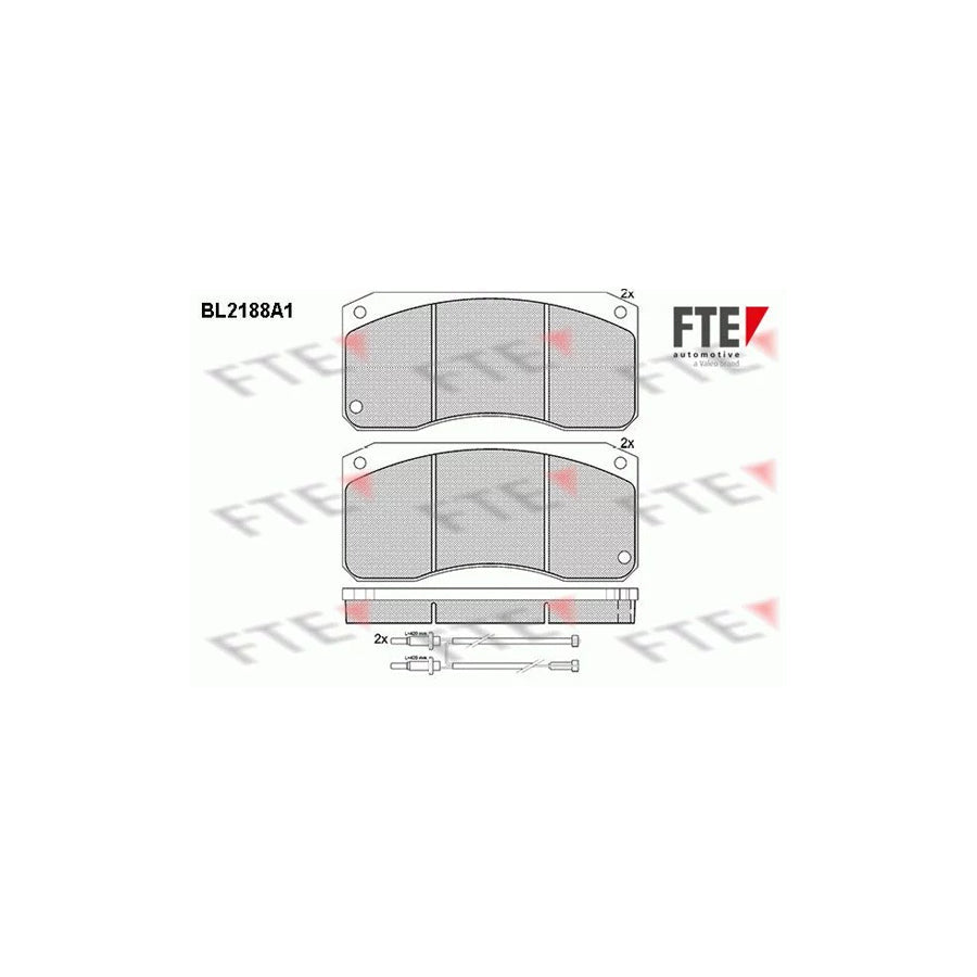 FTE Bl2188A1 Brake Pad Set