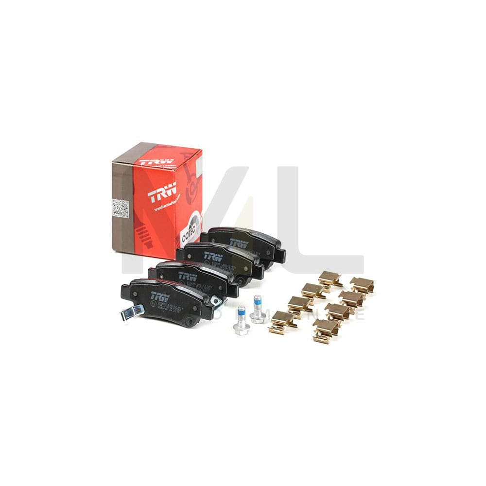 TRW Cotec Gdb3446 Brake Pad Set For Honda Cr-V With Acoustic Wear Warning, With Brake Caliper Screws, With Accessories | ML Performance Car Parts