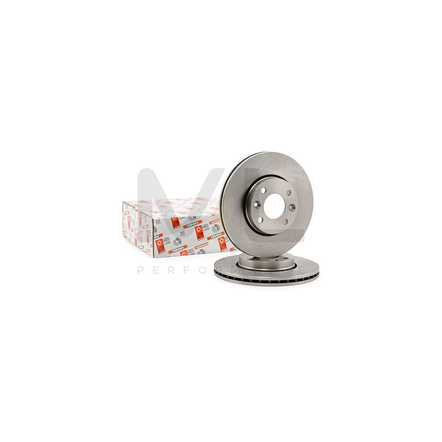 FERODO PREMIER DDF1201 Brake Disc Vented, with bolts/screws | ML Performance Car Parts