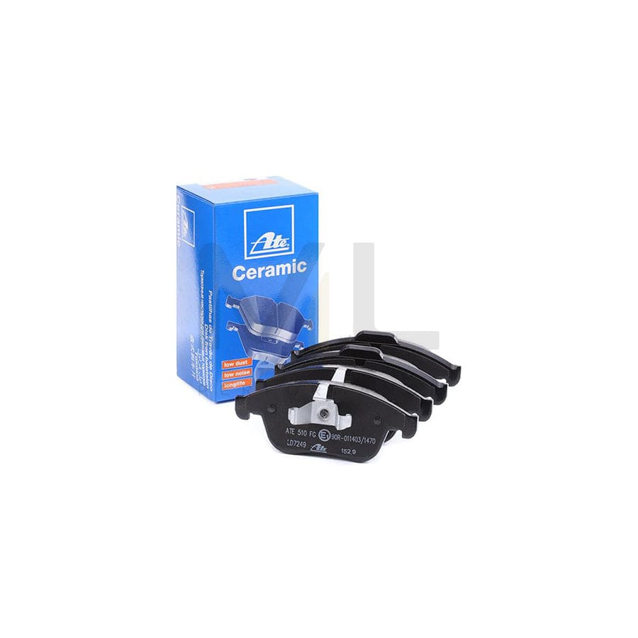 ATE Ceramic 13.0470-7249.2 Brake pad set excl. wear warning contact, not prepared for wear indicator