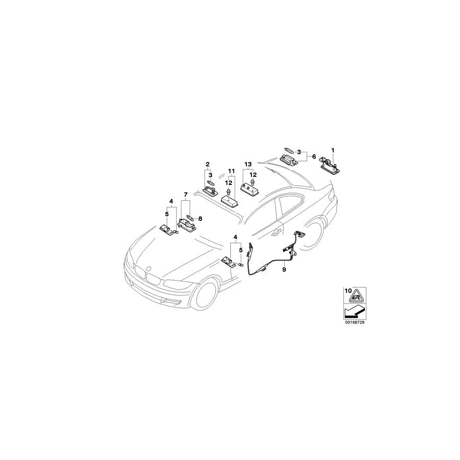 Genuine BMW 63217169186 F04 F03 Bulb T5 12V 2,3W (Inc. 120i) | ML Performance US Car Parts