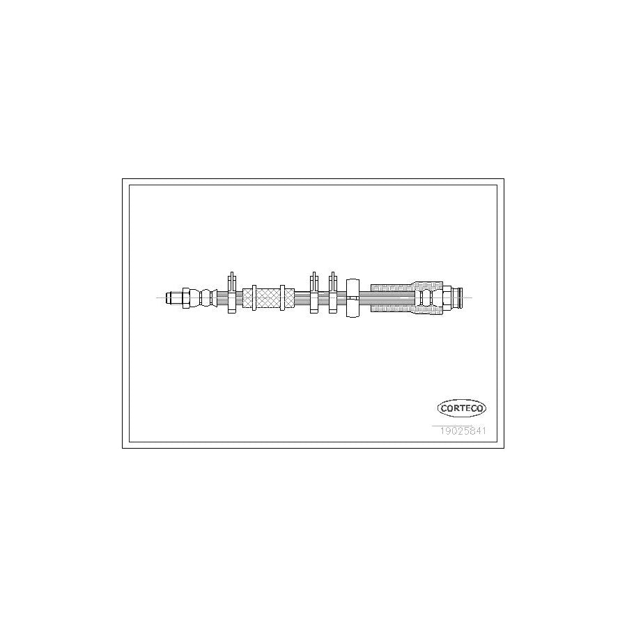 Corteco 19025841 Brake Hose