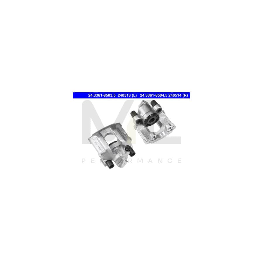 ATE 24.3361-8503.5 Brake Caliper without holder