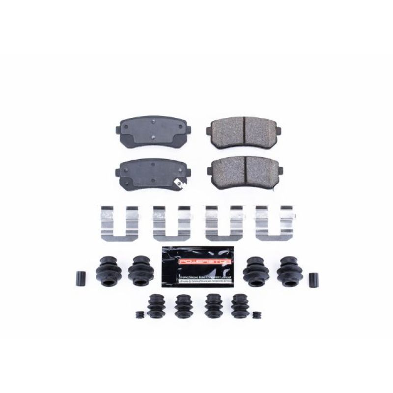 PowerStop Power Stop 06-08 Hyundai Accent Rear Z23 Evolution Sport Brake Pads w/Hardware