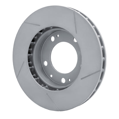 DFC 82-85 Porsche 928 Left Front Slotted Hi-Carbon Alloy Geomet Coated Rotor