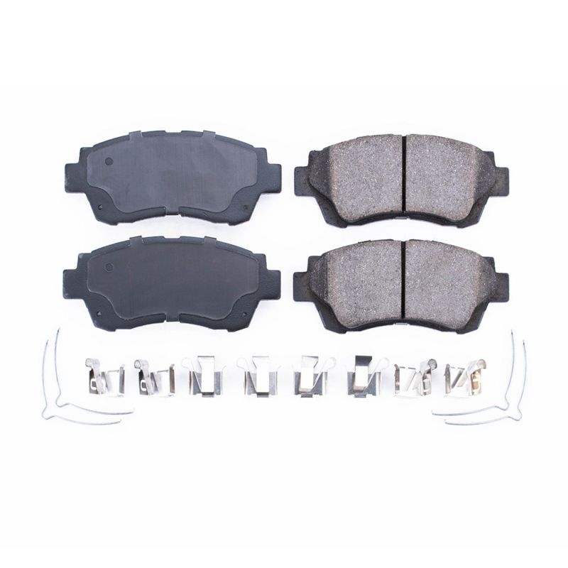 PowerStop Power Stop 92-96 Lexus ES300 Front Z17 Evolution Ceramic Brake Pads w/Hardware